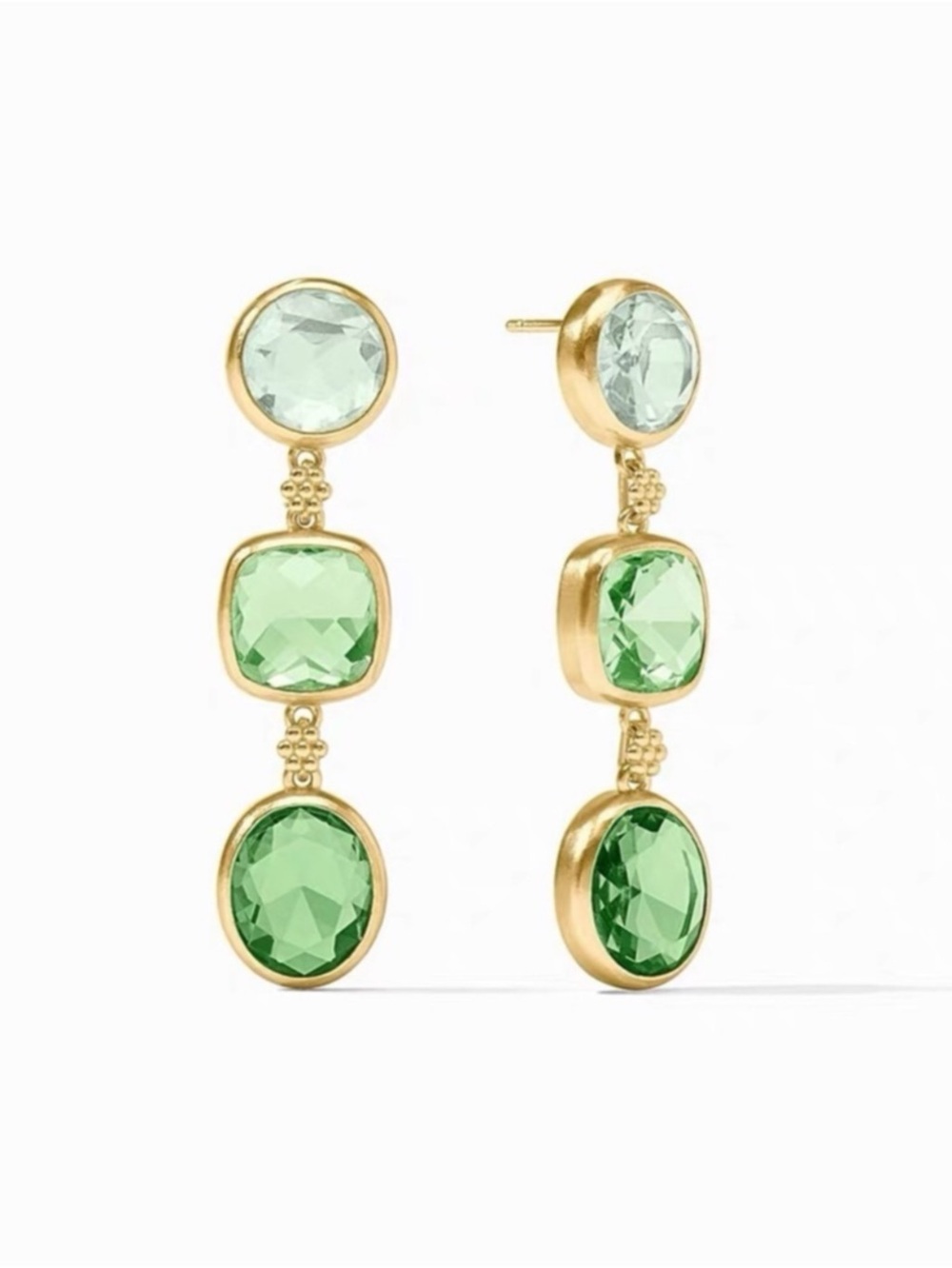 NWOT Julie Vos Gemstone Statement Drop Earring